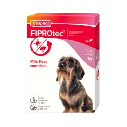 Beaphar FIPROtec Spot-On for Small Dogs 6 pipette