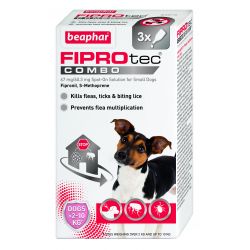 Beaphar FIPROtec COMBO Spot On for Small Dogs