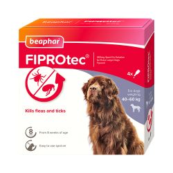 Beaphar FIPROtec Spot On Extra Large Dog 4 pipette