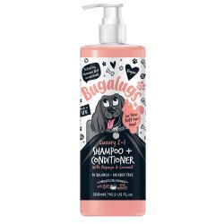Bugalugs Luxury 2-in-1 Dog Shampoo and Conditioner | Papaya & Coconut